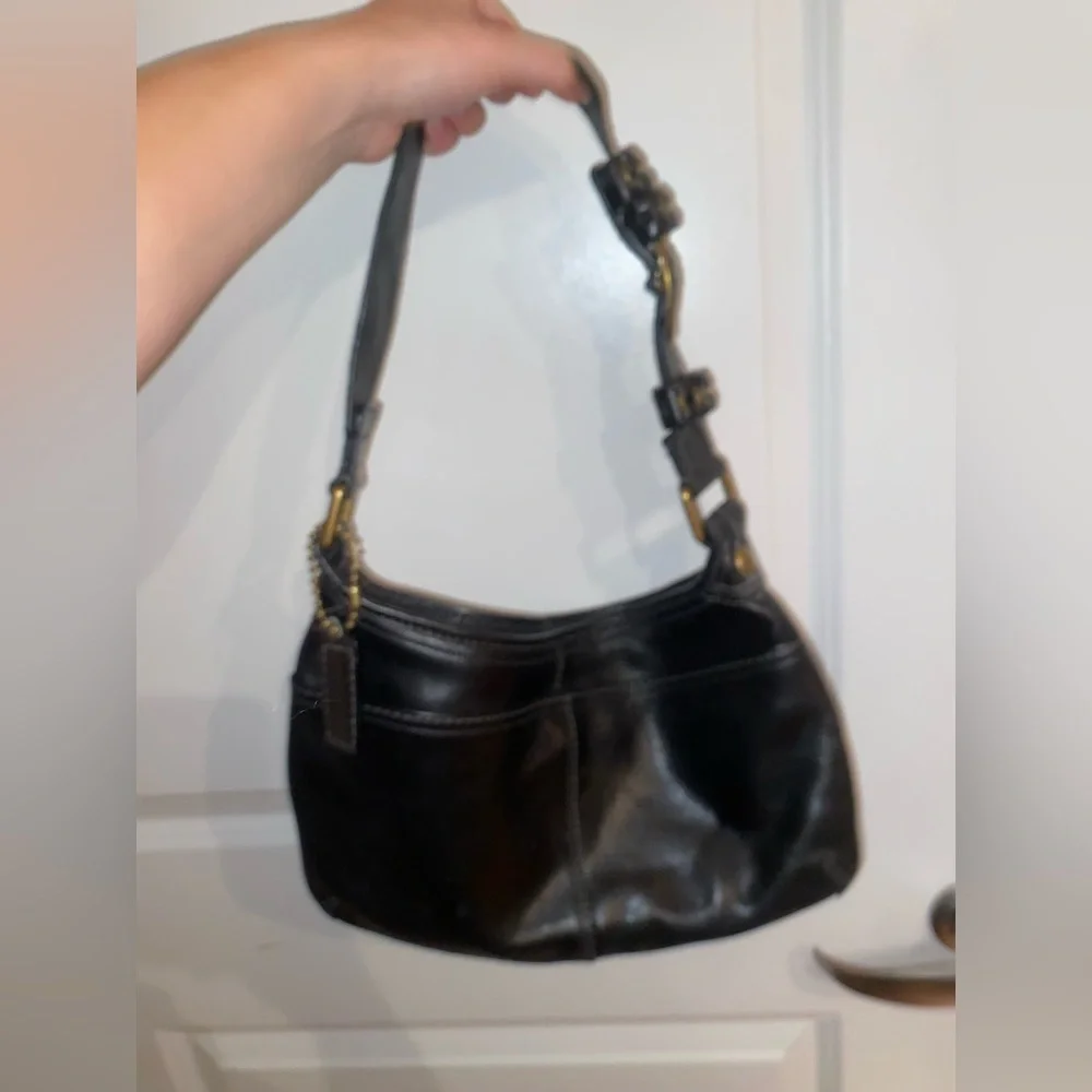 COACH Bleeker Hobo Bag - Black - Picture 6 of 8